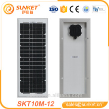 mini panel solar de tuv 10w mono panel de energía solar con alta eficiencia